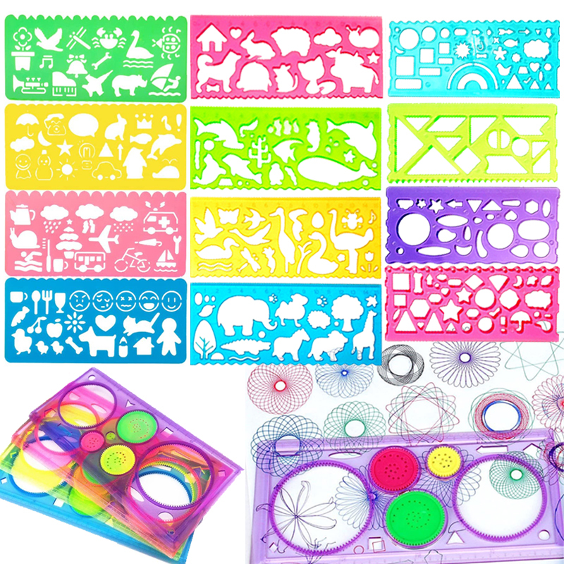 Geometry Spirograph Drawing St – Art Craft 5 Year Old Bewertung und Preis