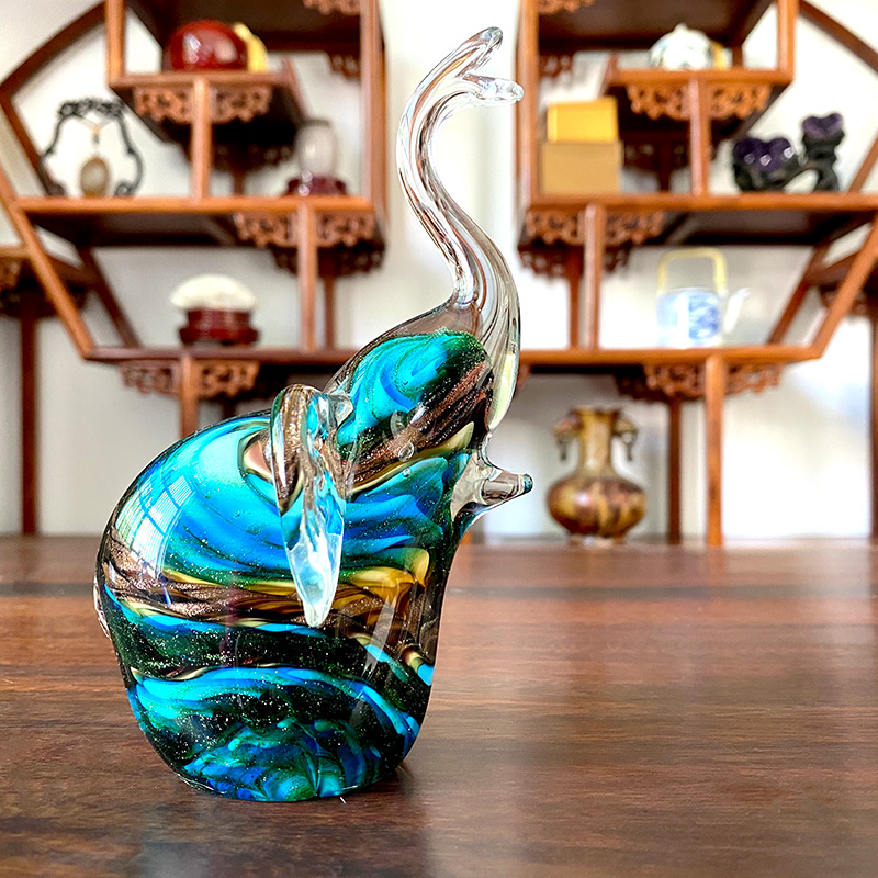4 Colors Crystal Glass Elephan – Art Craft Elephant Bewertung und Preis