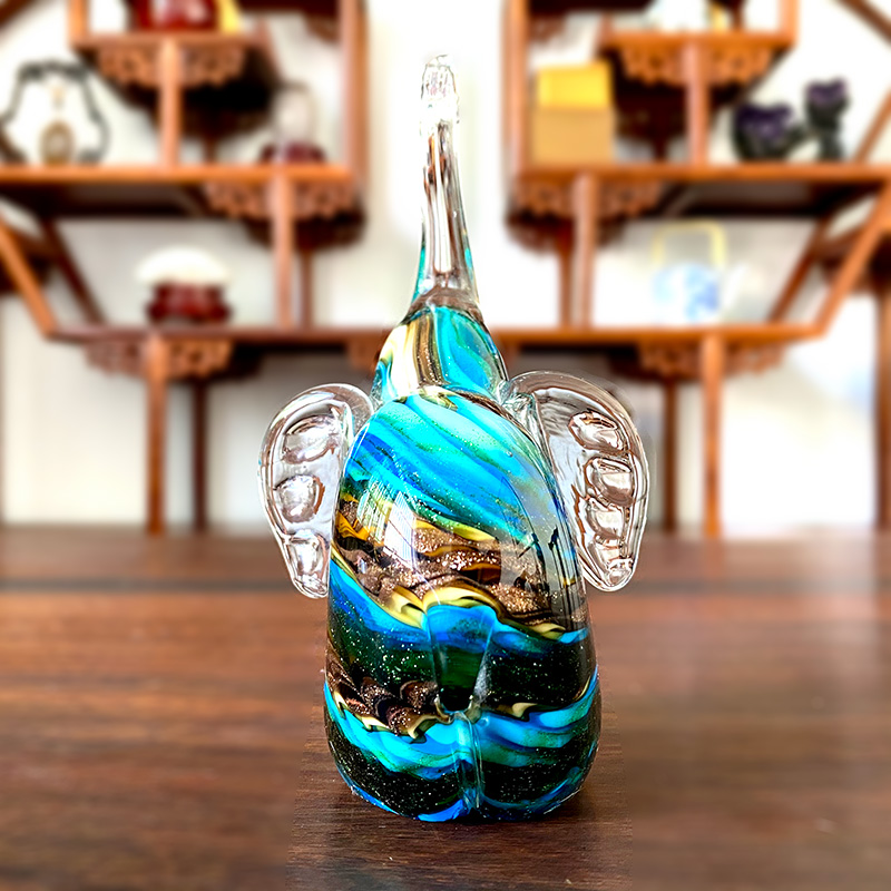 4 Colors Crystal Glass Elephan – Art Craft Elephant Bewertung und Preis