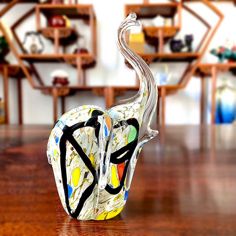 4 Colors Crystal Glass Elephan – Art Craft Elephant Bewertung und Preis