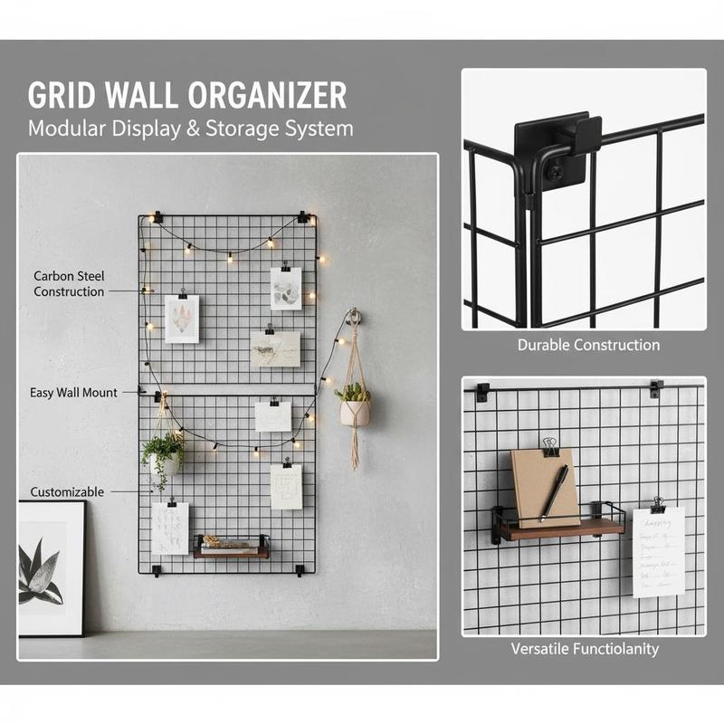 3 Packs Grid Wall Panels, 2 x  – Art Craft Display Bewertung und Preis