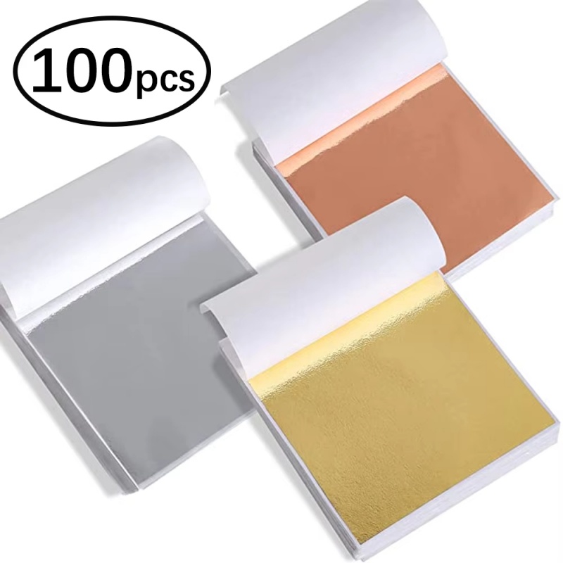 100pcs Imitation Gold Sliver C – Art Craft Leaves Bewertung und Preis