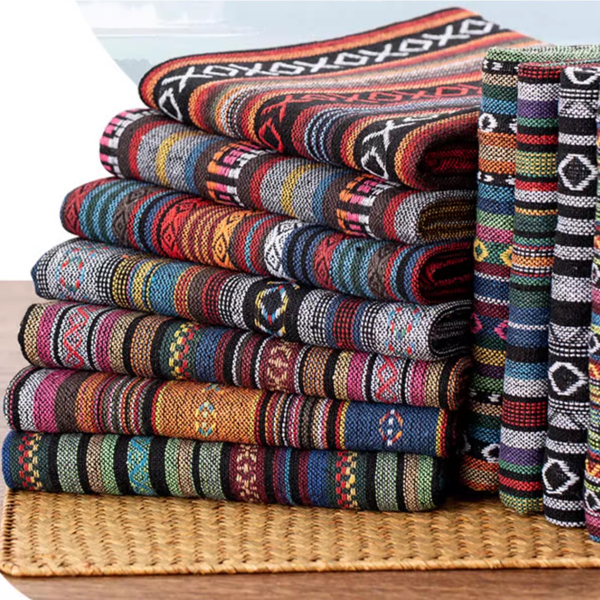 Ethnic Style Polyester Jacquar – Art Craft Upholstery Bewertung und Preis