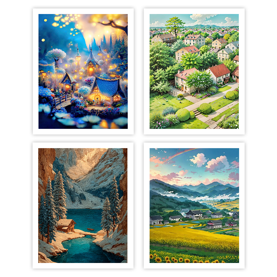 1pc frameless Painting By Numb – Art Craft Village Bewertung und Preis