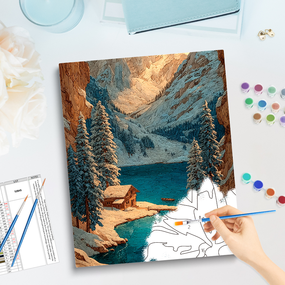 1pc frameless Painting By Numb – Art Craft Village Bewertung und Preis