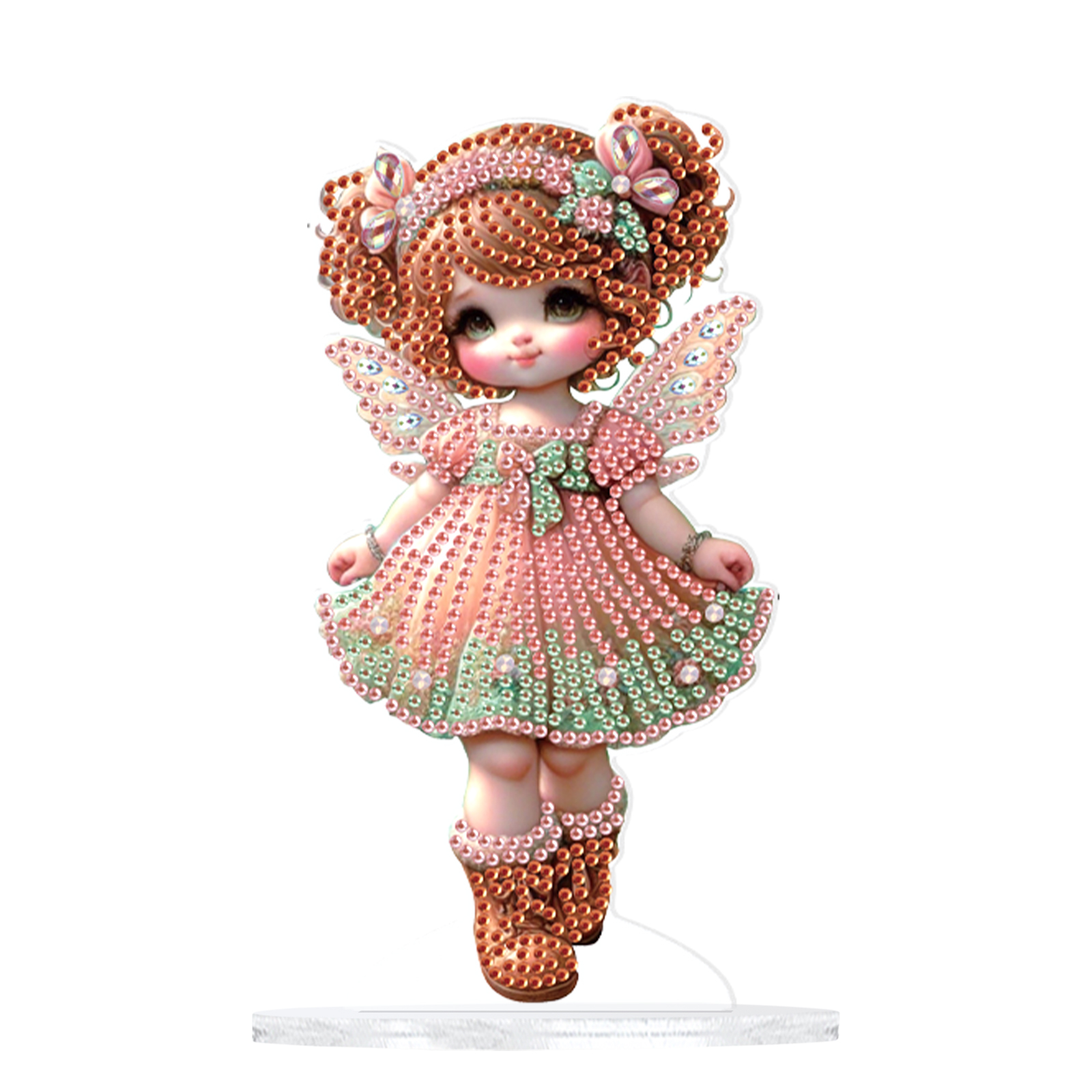 Irregular Shape Pink Doll Diam – Art Craft Display Bewertung und Preis
