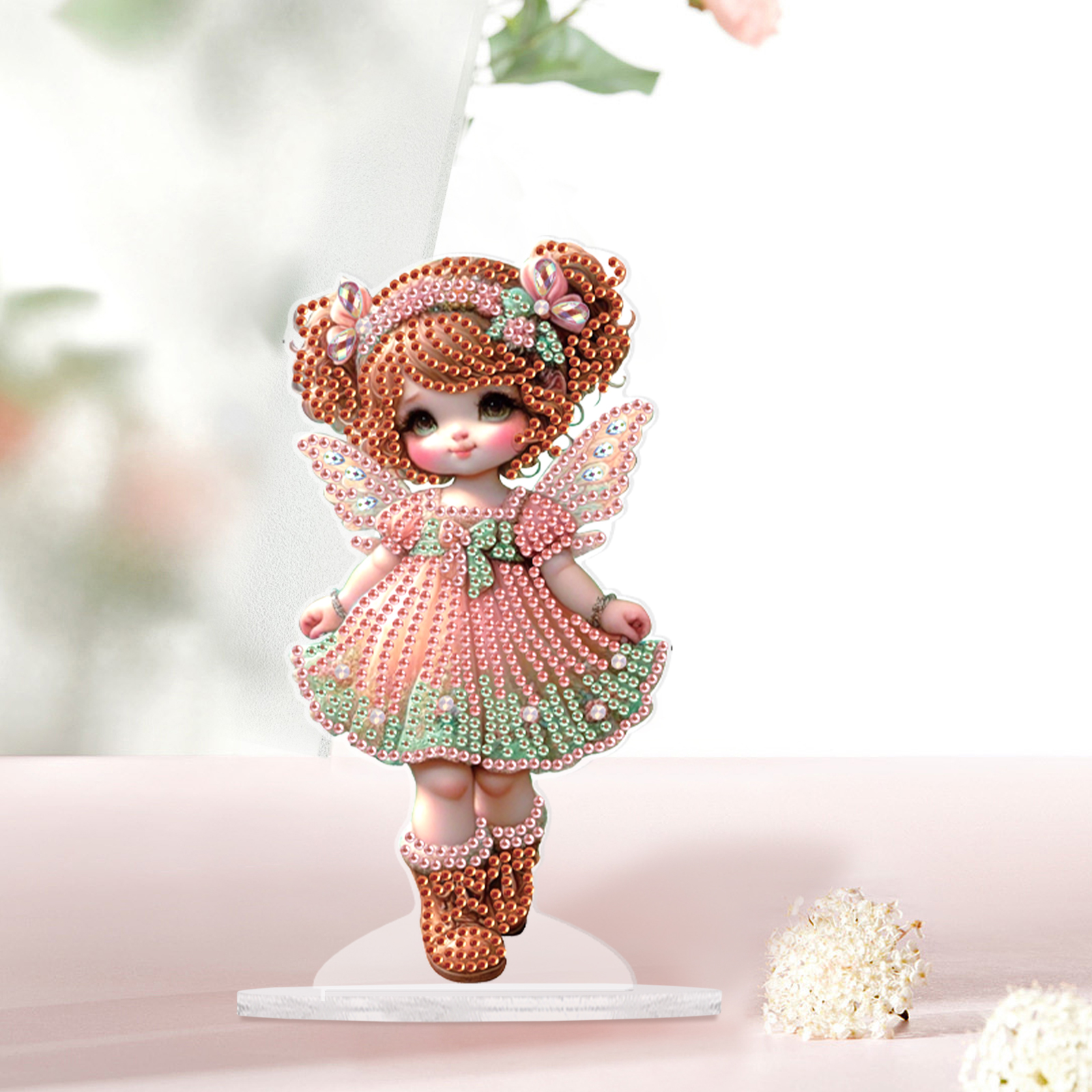 Irregular Shape Pink Doll Diam – Art Craft Display Bewertung und Preis
