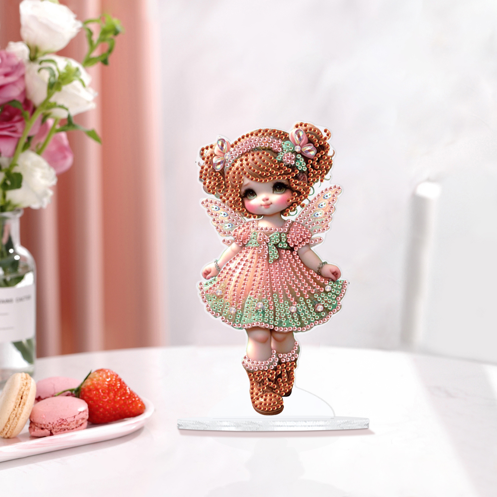 Irregular Shape Pink Doll Diam – Art Craft Display Bewertung und Preis