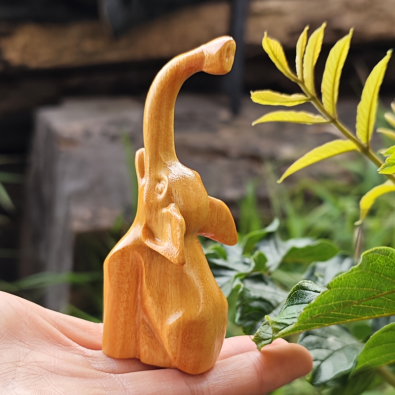 Minimalist Wooden Elephant Orn – Art Craft Elephant Bewertung und Preis