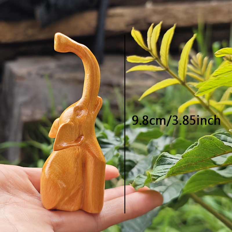 Minimalist Wooden Elephant Orn – Art Craft Elephant Bewertung und Preis