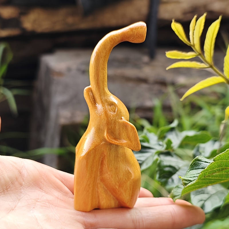 Minimalist Wooden Elephant Orn – Art Craft Elephant Bewertung und Preis