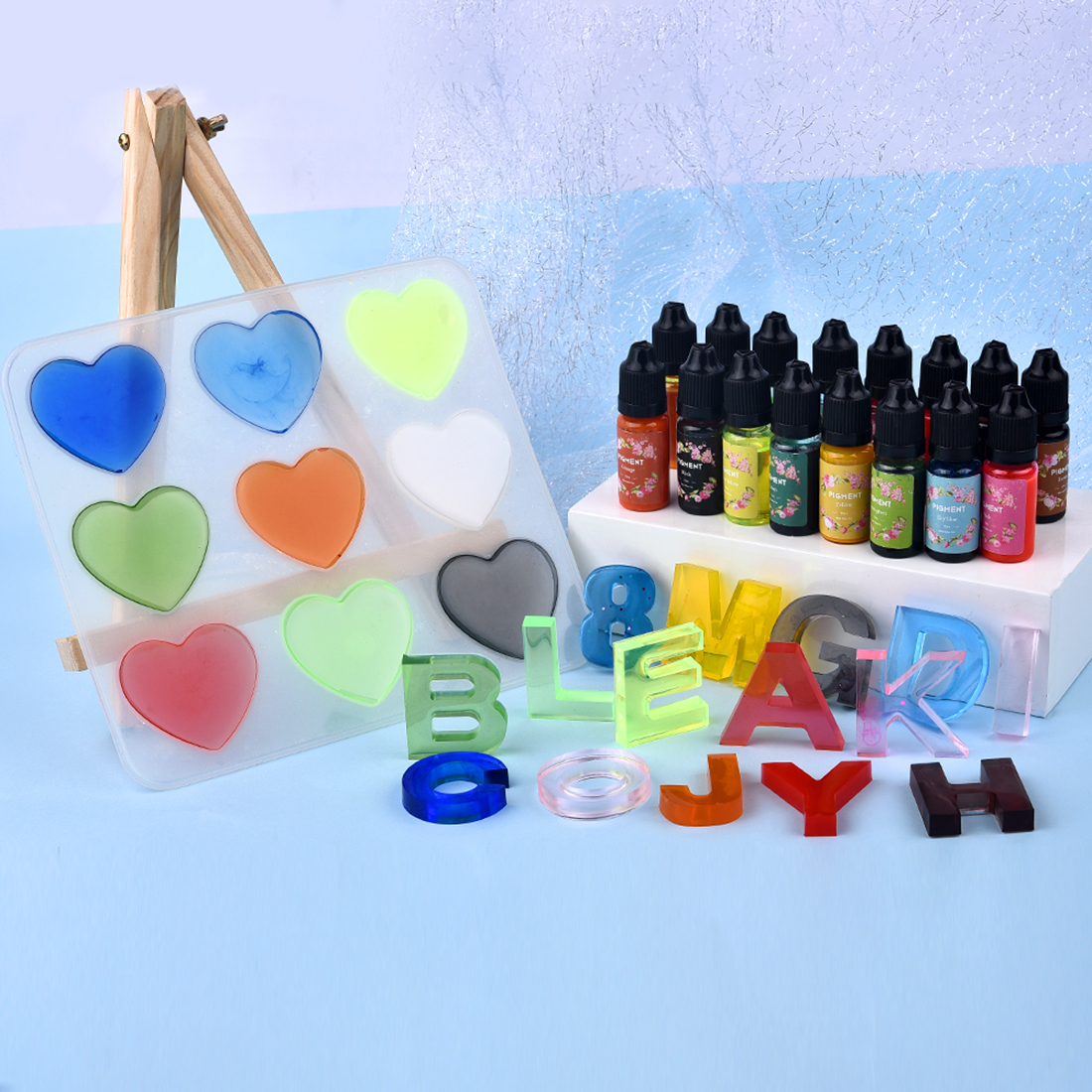 1 Set Resin Pigment Kit Art In – Alcohol Ink Set Bewertung und Preis