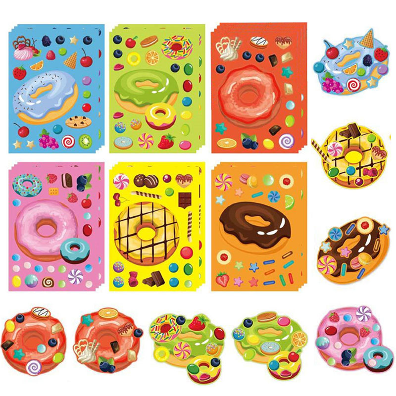 Make a Face Donut Stickers for – Art Craft 5 Year Old Bewertung und Preis