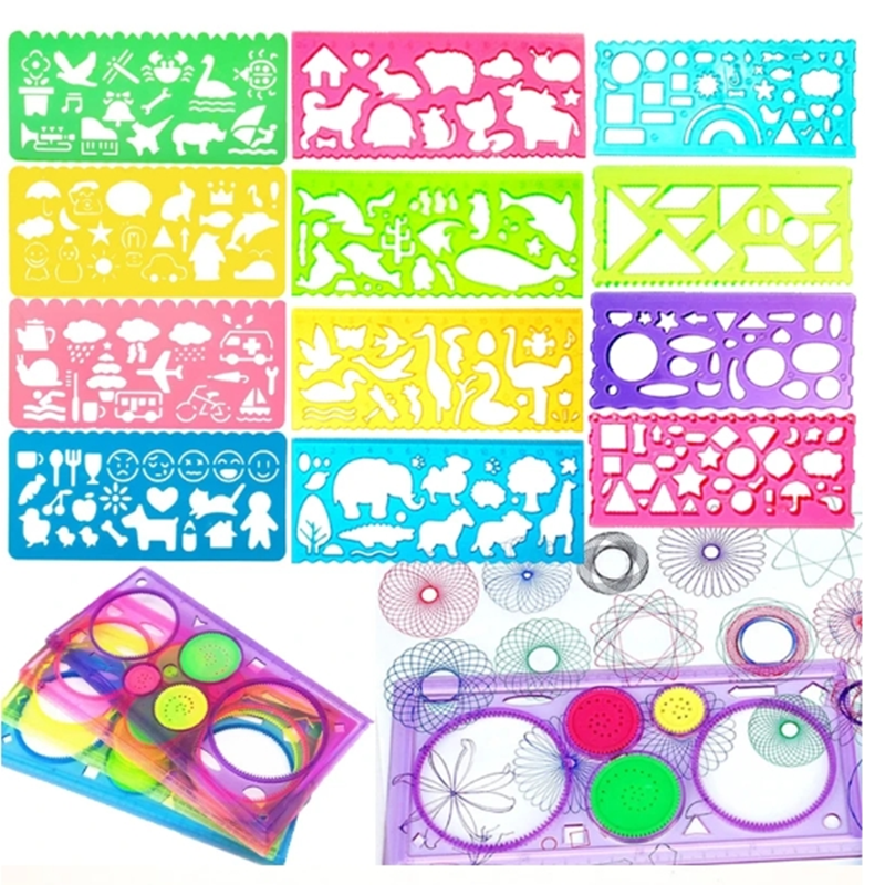 Geometry Spirograph Drawing St – Art Craft 5 Year Old Bewertung und Preis