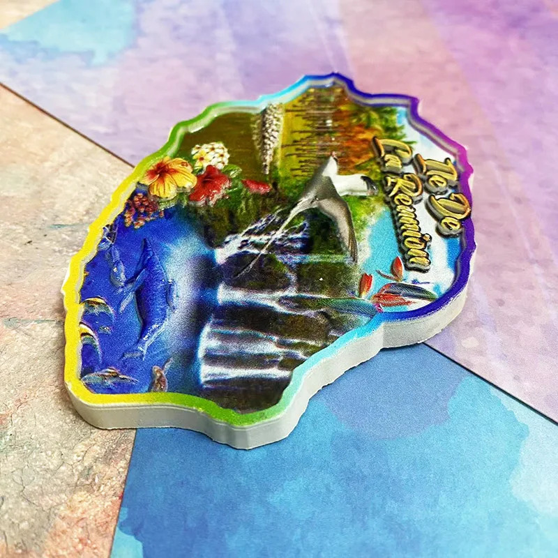 1pc, Reunion Island souvenirs, – Art Craft Magnet Bewertung und Preis