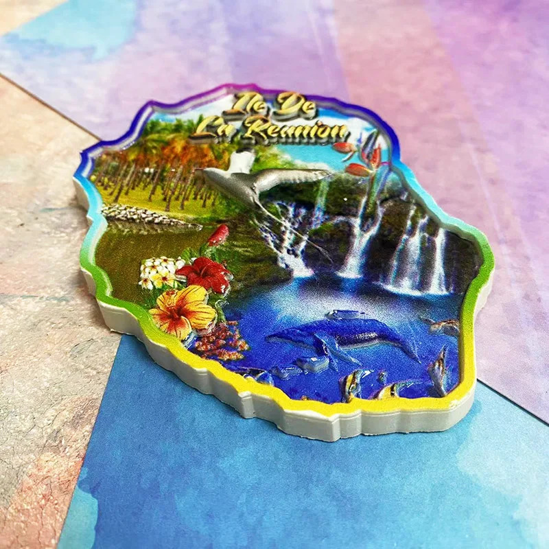 1pc, Reunion Island souvenirs, – Art Craft Magnet Bewertung und Preis